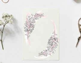 #32 для Botanical/Floral Line Art Illustration for Stationery от Burcakbuse