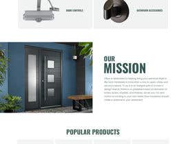 #21 for Design mockup of website Home page in Tablet/Mobile view only by TheSRM