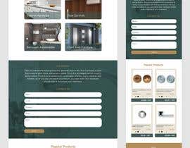 nº 29 pour Design mockup of website Home page in Tablet/Mobile view only par suraiyaritu2 
