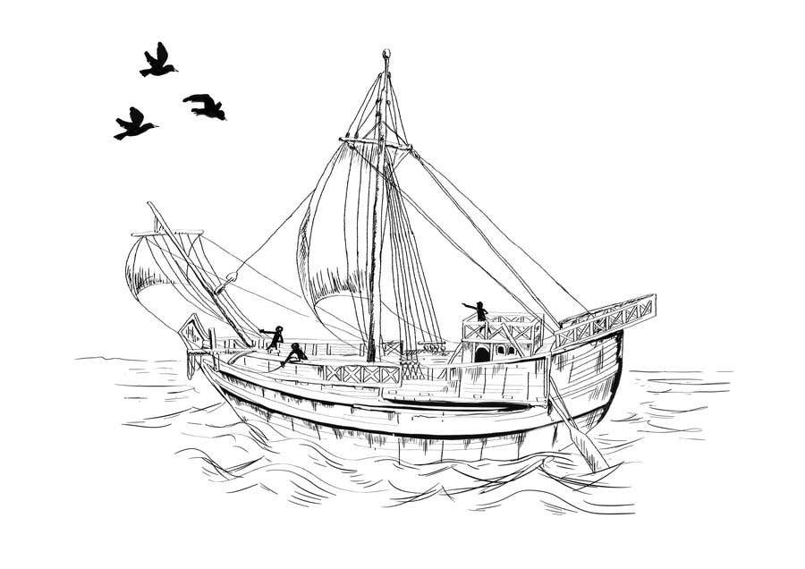 
                                                                                                                        Конкурсная заявка №                                            49
                                         для                                             Black and white drawing or sketch of sailing ship on sea
                                        