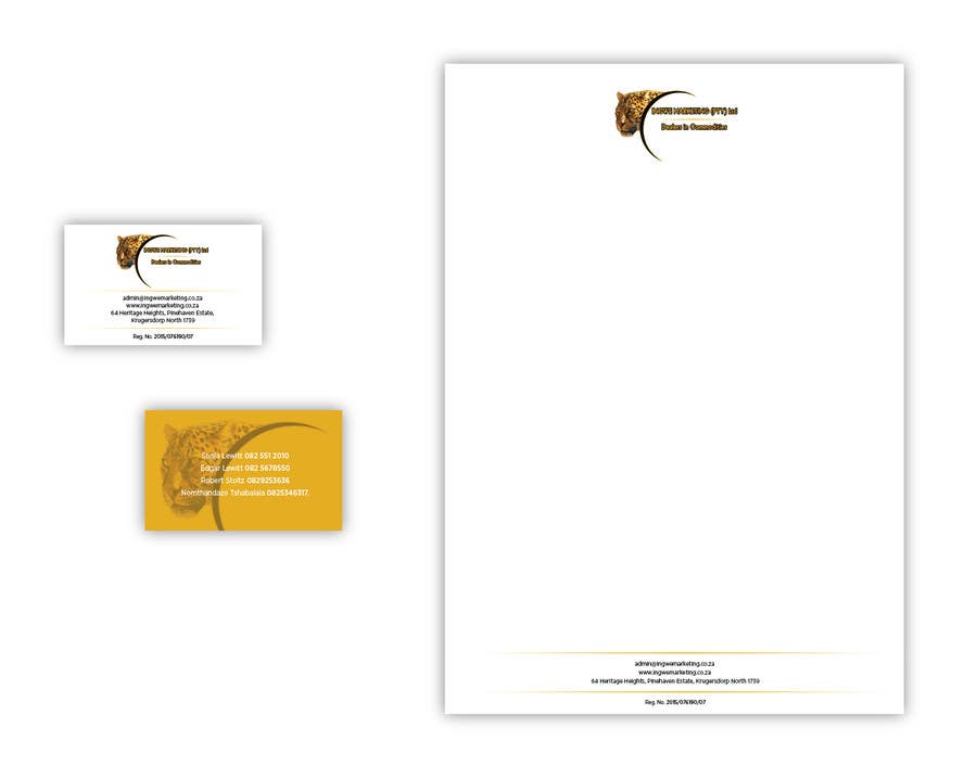 Wettbewerbs Eintrag #5 für                                                 Design a letterhead and business cards for a commodities company
                                            