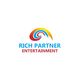 
                                                                                                                                    Kilpailutyön #                                                44
                                             pienoiskuva kilpailussa                                                 Logo for Rich Partner Entertainment
                                            