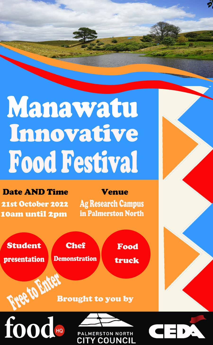 
                                                                                                                        Kilpailutyö #                                            156
                                         kilpailussa                                             Manawatu Innovative Food Festival
                                        