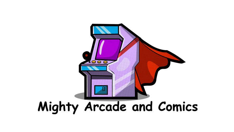
                                                                                                                        Kilpailutyö #                                            35
                                         kilpailussa                                             Logo for Mighty arcade and Comics
                                        