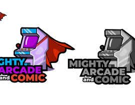 nº 44 pour Logo for Mighty arcade and Comics par Motionoma 