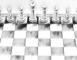 #12 for Black &amp; White drawith or sketch of a chess pieces by rafiqbilal0566