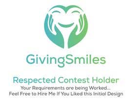 Nro 58 kilpailuun Logo for Give Smiles käyttäjältä MUGHJ