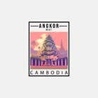  Outdoor Clothing T Shirt Design based on Angkor Wat, Cambodia için Graphic Design88 No.lu Yarışma Girdisi