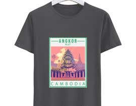 shahanaferdoussu tarafından Outdoor Clothing T Shirt Design based on Angkor Wat, Cambodia için no 73