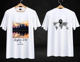 shahanaferdoussu tarafından Outdoor Clothing T Shirt Design based on Angkor Wat, Cambodia için no 84