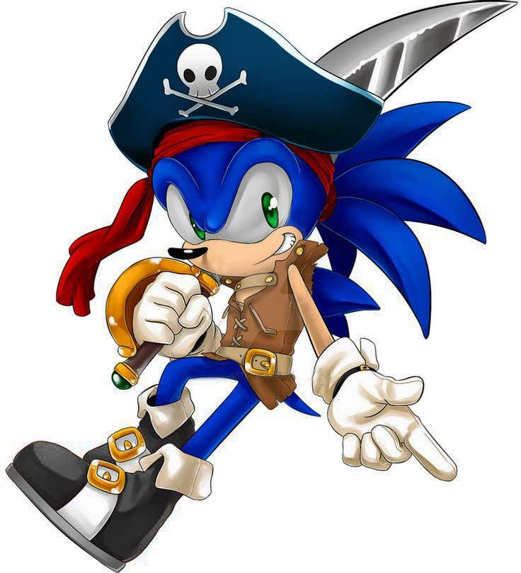 
                                                                                                                        Конкурсная заявка №                                            3
                                         для                                             Create an image of Sonic the Hedgehog dressed in a pirate outfit
                                        
