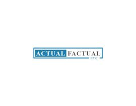 #1 para Logo for Actual Factual Inc por chalibajwa123451