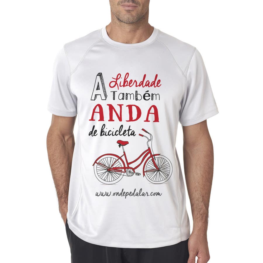Bài tham dự cuộc thi #12 cho                                                 Criar uma Camiseta para Bicicleta
                                            
