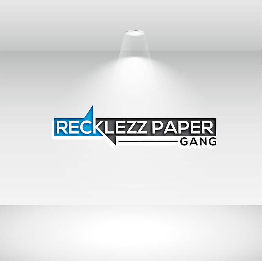 
                                                                                                                        Konkurrenceindlæg #                                            1
                                         for                                             Logo for Recklezz Paper Gang
                                        