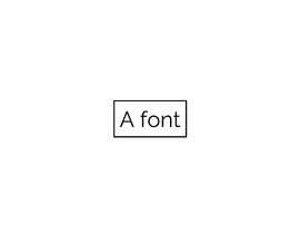 #32 for Recreate A font by xiaoluxvw