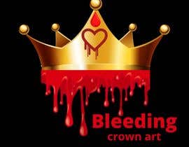 #23 untuk Logo for BleedingCrownArt oleh shahanaferdoussu