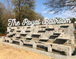 #125 para The Royal Ballroom Sign Design por shibilymubarak
