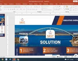 Nro 35 kilpailuun Need to cleanup design of one page marketing collateral in PowerPoint käyttäjältä sksohel32