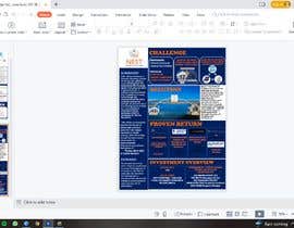 Nro 21 kilpailuun Need to cleanup design of one page marketing collateral in PowerPoint käyttäjältä Rhiasmorry