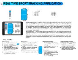 nº 22 pour DESIGN FOR TABLET APP: Real-time sport tracking application par mtdesigner12 