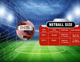Nambari 23 ya Infographi/Image Design - Netball Size Chart na maidang34