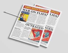 #51 für &quot;War on Flies&quot; newspaper front page (flier design/content) von abasak2010