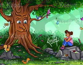 #212 untuk girl and a tree oleh kusumkapat
