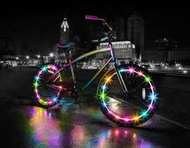 #6 cho Photoshop Rainbow Color Lights onto Bike Wheel bởi Shehab8056