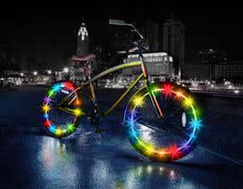 #61 for Photoshop Rainbow Color Lights onto Bike Wheel af taloskarankit