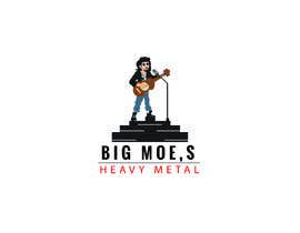 #55 สำหรับ Logo for BIG Moe&#039;s Heavy Metal clothing &amp; Company โดย DesignChamber