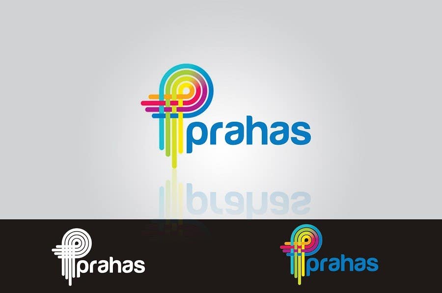 Intrarea #18 pentru concursul „                                                Design a Logo for the word "Prahas" which in english is colours
                                            ”
