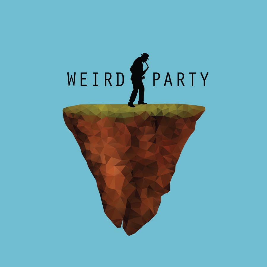 Kilpailutyö #6 kilpailussa                                                 Design a T-Shirt for the band Weird Party
                                            