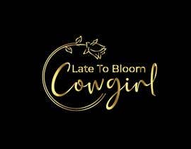 nº 126 pour Logo for Late To Bloom Cowgirl par sdesignworld 