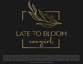 nº 117 pour Logo for Late To Bloom Cowgirl par Sohel2046 