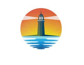 #399 para Lighthouse futurist logo por moonstarbdcom
