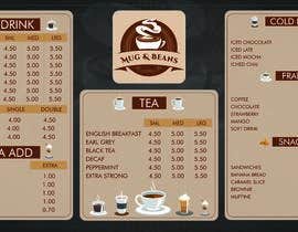 #23 for Design me a display menu for a coffee trailer by easytechnica1