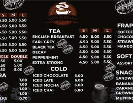 #35 for Design me a display menu for a coffee trailer by laxash