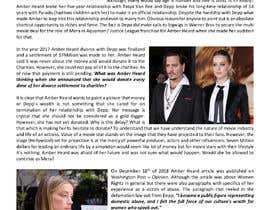 #14 for Essay Competition: What Does Amber Heard Believe? af moorthyvlr