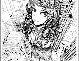 #61 for DRAW ME A GIANT GODDESS IN YOUR OWN STYLE (COMIC, MANGA, ILLUSTRATION, ANIME, VIGNETTE, CARTOON...) by Levi007