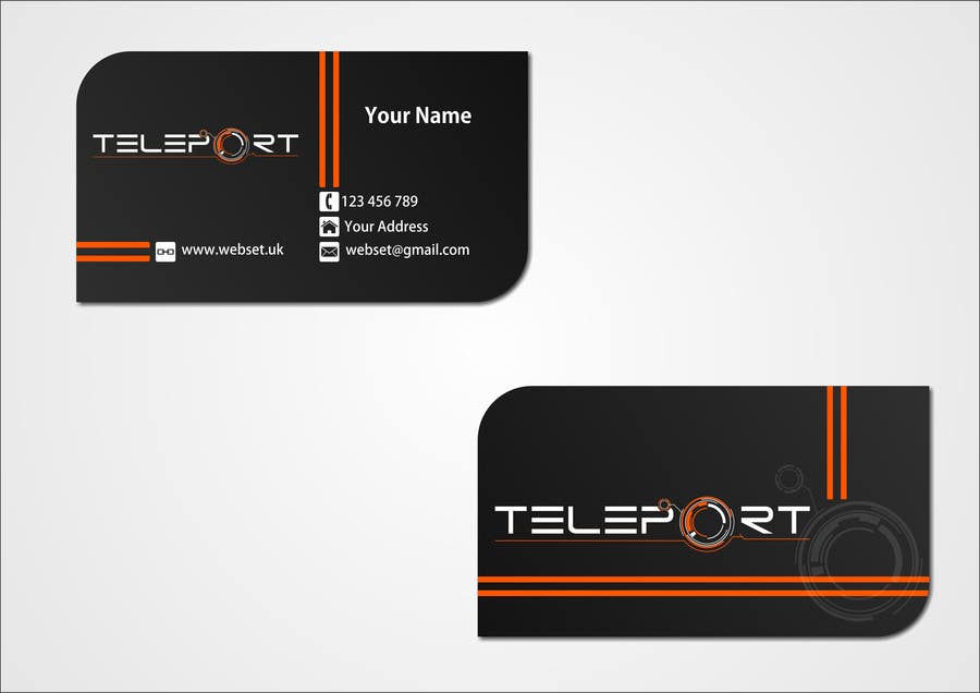 Penyertaan Peraduan #288 untuk                                                 logo contest "TELEPORT"
                                            