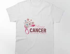 Nro 48 kilpailuun Cancer Support Shirt Design käyttäjältä ahmedabdelbaset9