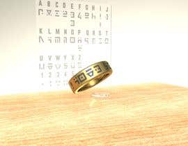 #43 para Design a cool, futuristic men&#039;s wedding ring for me por jdchuladesign1