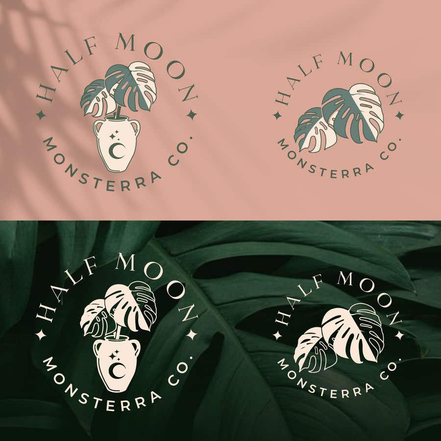 Contest Entry #509 for                                                 Half Moon Monstera Co.
                                            