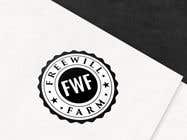 #552 para Letter Emblem for &quot;FreeWill Farm&quot; por mdraselahamed