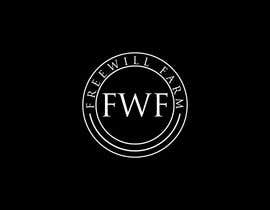 #499 untuk Letter Emblem for &quot;FreeWill Farm&quot; oleh shorifkhan0554