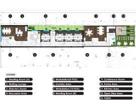 #40 для Design an architectural internal floorplan for a building company office от senthurm94