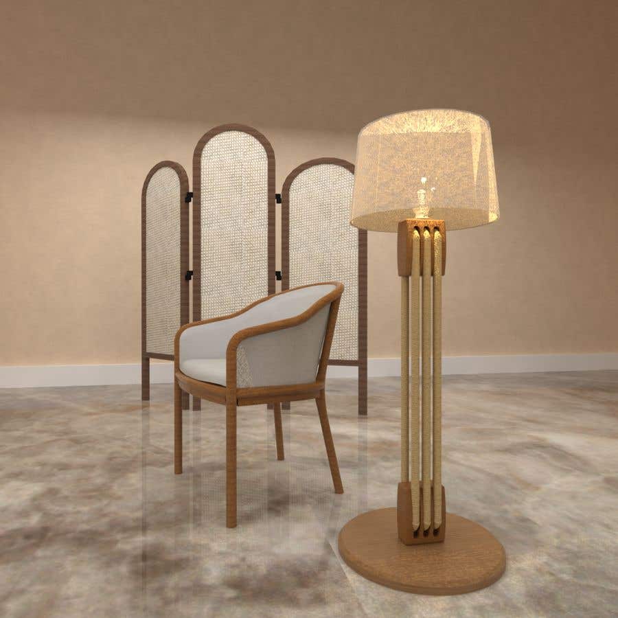 Конкурсная заявка №33 для                                                 Floor Lamp Design - Realistic Mockup
                                            