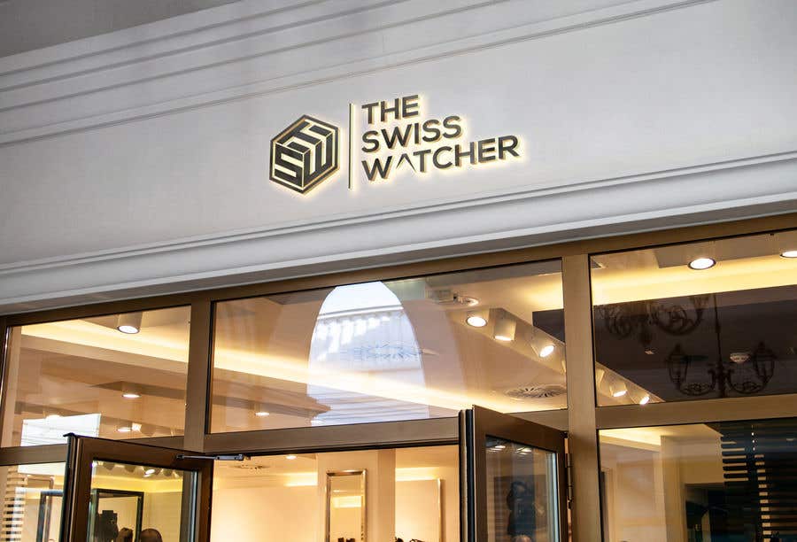 Penyertaan Peraduan #457 untuk                                                 Logo design for “The Swiss Watcher”
                                            