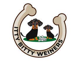 Nro 482 kilpailuun Itty Bitty Weiners Logo käyttäjältä MdShalimAnwar