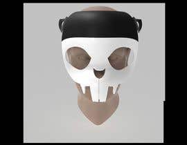 #42 para CAD painting for a 3d mask por shrey057